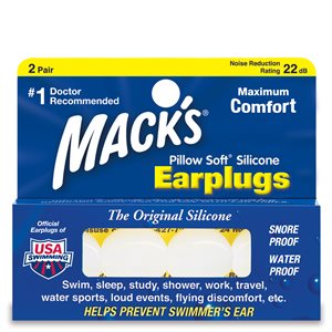 Mack's Pillow Soft Earplugs (2 pair / pk)