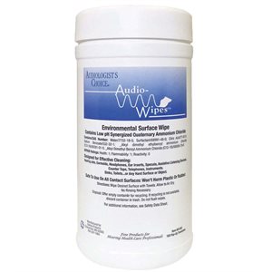 Audiologist's Choice® AudioWipes Towelettes - Large Canister (160 wipes)