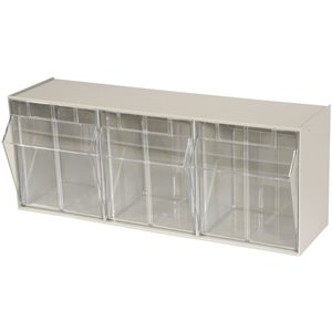 Akro Mills TiltView Storage Bin - 3 Bin Unit