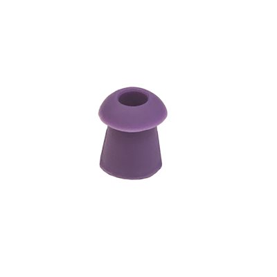 Inventis Brand Eartips for Tympanometers - 8mm, Violet (30 / bag)