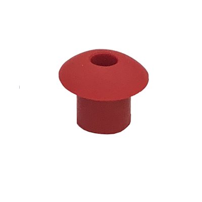 Inventis Brand Eartips for Tympanometers - 12mm, Red (30 / bag)