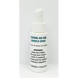 Hearing Aid & Earmold Cleaner (2 oz spray)