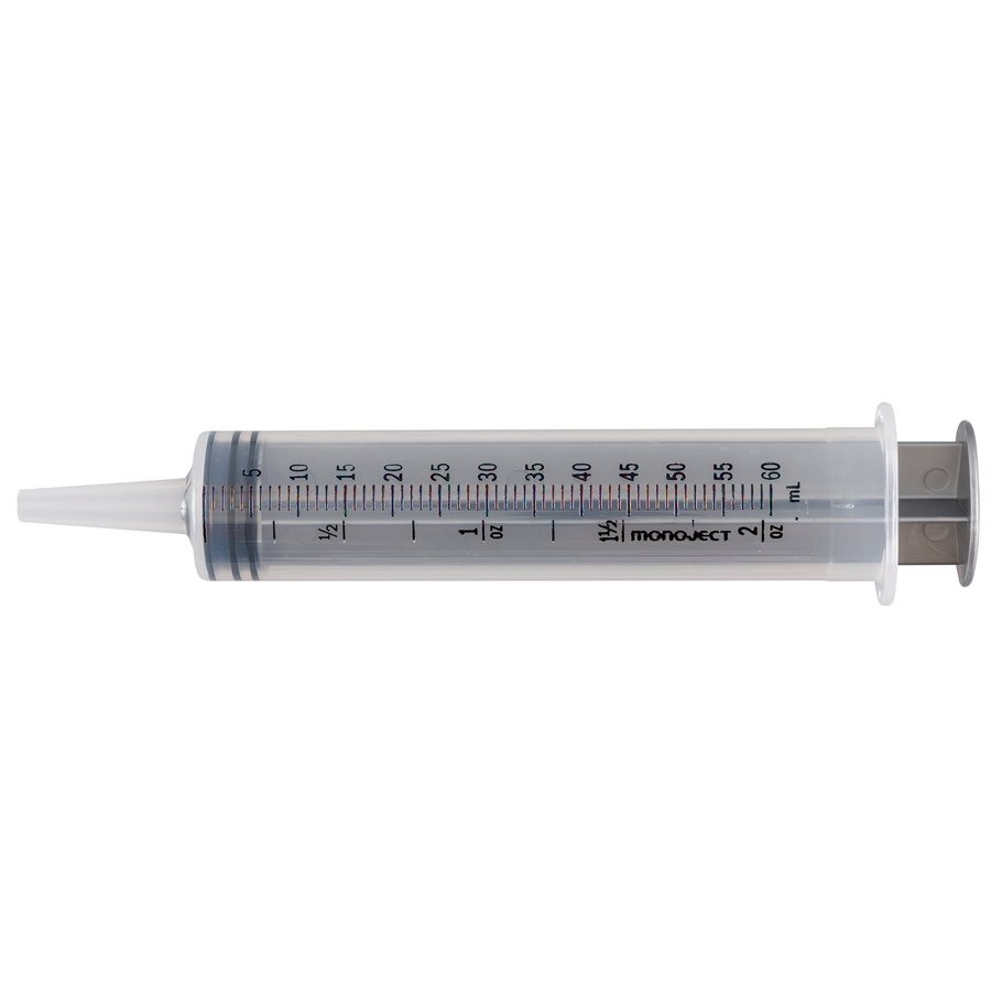 Monoject Injection Style Syringe (60cc)