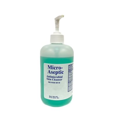 Micro-Aseptic Antimicrobial Skin Cleanser (16 oz Bottle)