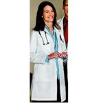 Women's Lab Coat (37" length) with Custom Embroidery