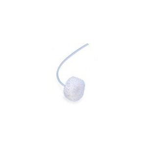 PROS® Slim Vented Ear Dams with Insertion Tip - 11mm, White (24 / bag)