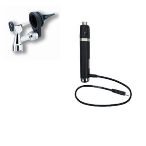 Welch Allyn 3.5V Halogen Operating Otoscope Complete Set / Li-Ion USB Handle