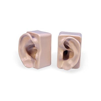 Demonstration Ears - Tan, Silicone (pair)