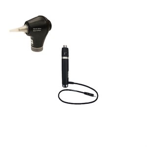 Welch Allyn 3.5V LED MacroView Basic Otoscope Complete Set w / Li-Ion Handle