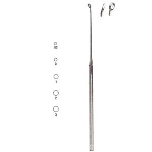 Economy Buck Curette - Angled, Size 00