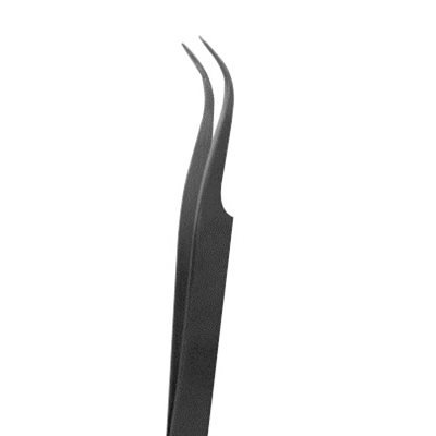 Curved Tip Tweezers (4.5" length)