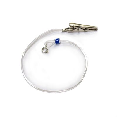 Oaktree Hearing Aid Retention Clip - ITE Monaural, Left Side, Blue