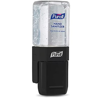 Purell ES1 Manual Dispenser & (1) 450mL Gel Sanitizer Refill