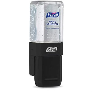 Purell ES1 Manual Dispenser & (1) 450mL Gel Sanitizer Refill