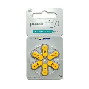 Power One MF Batteries, size 10 (10 cards of 6 batt)