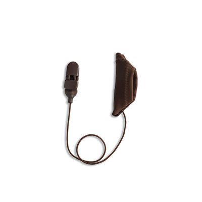 Ear Gear Cochlear Monaural Corded (Chocolate Brown)