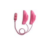 Ear Gear Cochlear Binaural Corded (Lipstick Pink)