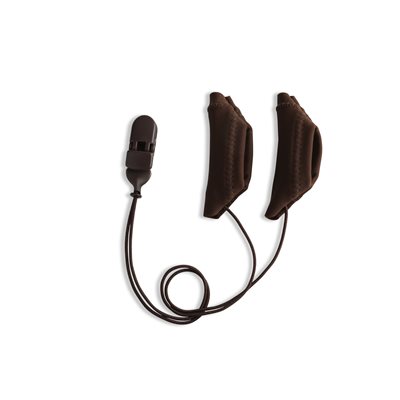 Ear Gear Cochlear Binaural Corded (Chocolate Brown)