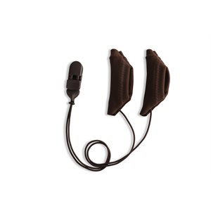 Ear Gear Cochlear Binaural Corded (Chocolate Brown)