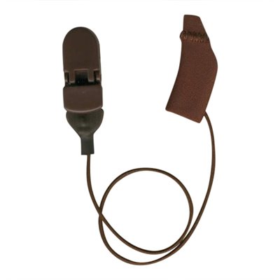 Ear Gear Mini Monaural Corded (Chocolate Brown)