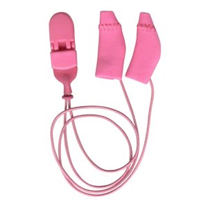 Ear Gear Mini Binaural Corded (Lipstick Pink)