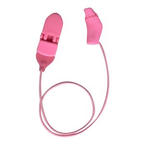 Ear Gear Micro Monaural Corded (Lipstick Pink)