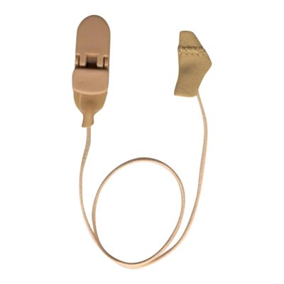 Ear Gear Micro Monaural Corded (Beige)