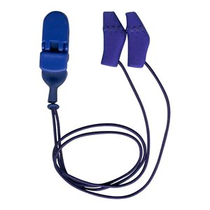 Ear Gear Micro Binaural Corded (Royal Blue)