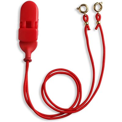 Ear Gear ITE Retainer System - Binaural, Red Color