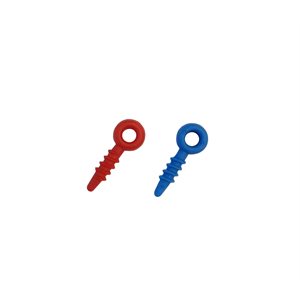 Insta-Mold Screw-In Handy Handles - 1 Blue, 1 Red (pair)