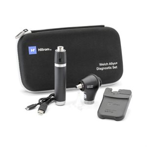 Welch Allyn MacroView Plus LED Otoscope Set for iExaminer w / Li-Ion Handle