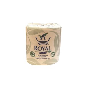 Royal Papers Toilet Paper - 2 Ply, White (1 roll)