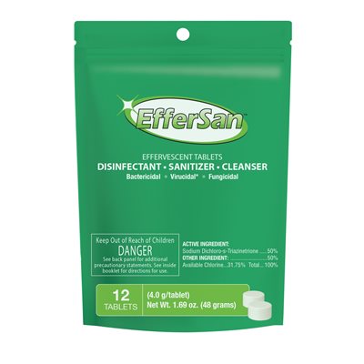 EfferSan Tablets - 4gm (12 / pouch)