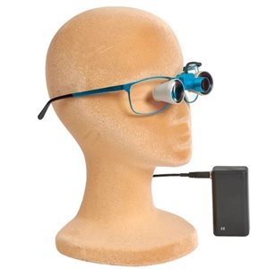 JedMed VDC Plus Accu Lum Loupe System with Aluminum Frames