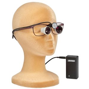 JedMed VDC Accu Lum Loupe System with Titanium Frames