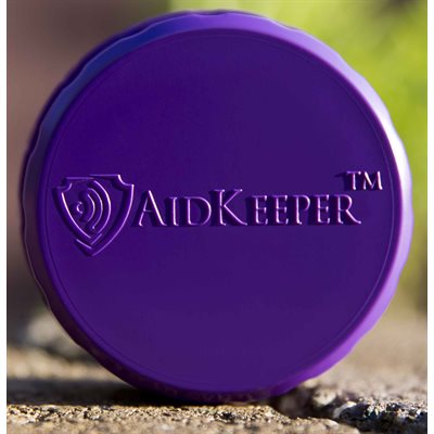 AidKeeper Alturas Hearing Device Case - Purple