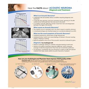 HealthScapes Poster - Acoustic Neuroma (20x24)