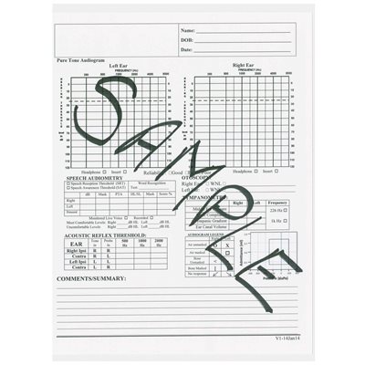 Audiogram Pad (50 sheets per pad)