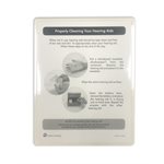 AudioWipes Laminated Instruction Sheet