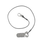 Hearing Aid Retention Clip for BTE / RIC - Monaural, Gray Color