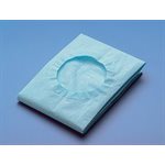 Sterile Fields Drape - 3" Fenestration, Polylined, 18" x 26" (50 / box)