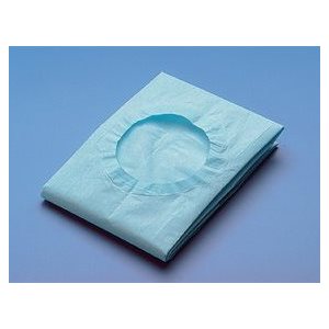 Sterile Fields Drape - 3" Fenestration, Polylined, 18" x 26" (50 / box)