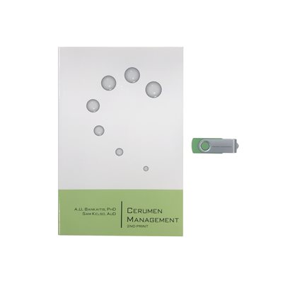 Cerumen Management Book & Video on USB Flash Drive Set