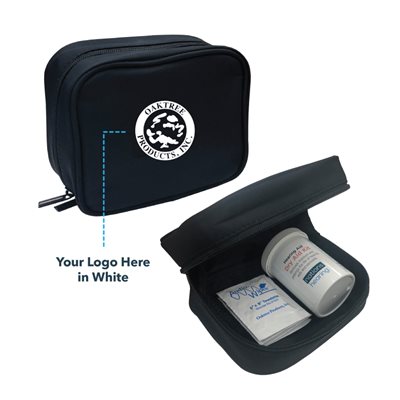 Custom Care Kit with Custom Printed Bag, Custom Dehumidifier & 10 AudioWipes