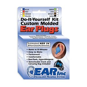 Self-Fit Custom Earplugs - BEIGE (1 pair)