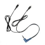 Direct Audio Input Cable w / 3.5mm Stereo Jack, Binaural (Black, 1.5M)