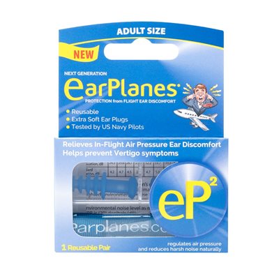 EarPlanes EP2 - Adult (1 pair / pk)