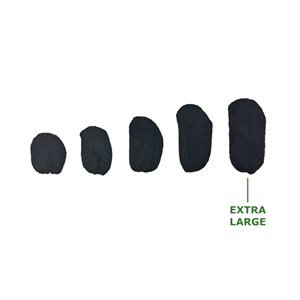 Hearing Aid Sweat Bands - XLarge Black