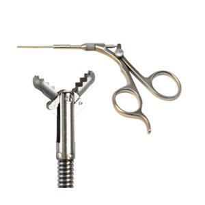 Firefly Flexible Forceps for DE551 Video Otoscope (13cm long, stainless steel)