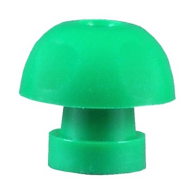 Grason GS Series Single Use Eartips - 14mm, Green (100 / pk)